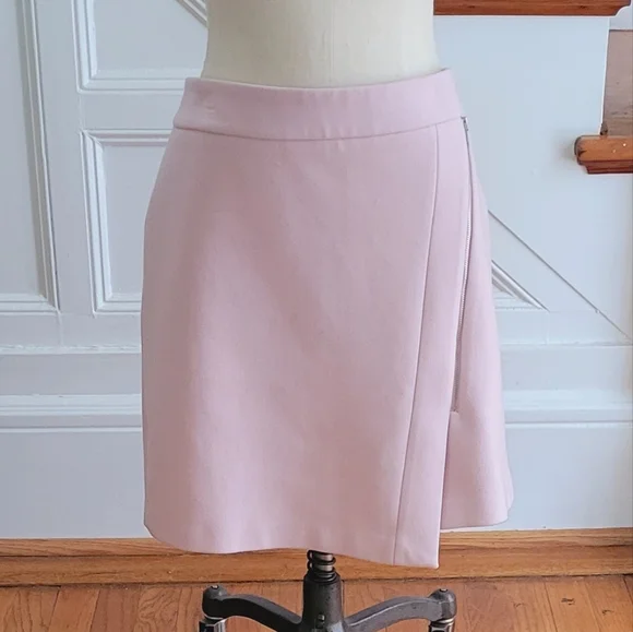 WHITE HOUSE BLACK MARKET Pink Skirt Size 12 - Picture 4 of 8